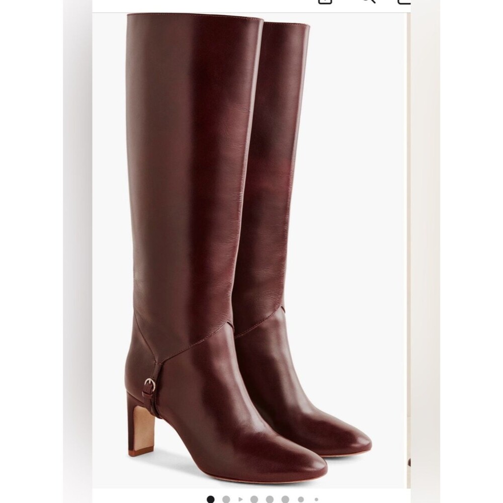Reformation Gaelle Knee High Boot Ruby 7.5 NWOB